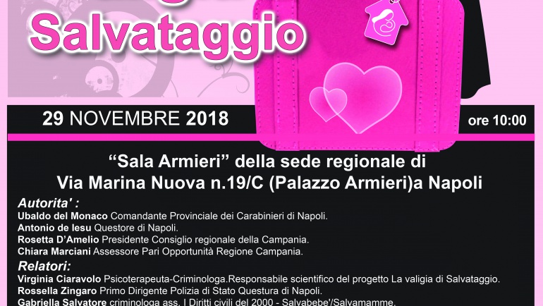 La Valigia di Salvataggio approda in Campania!